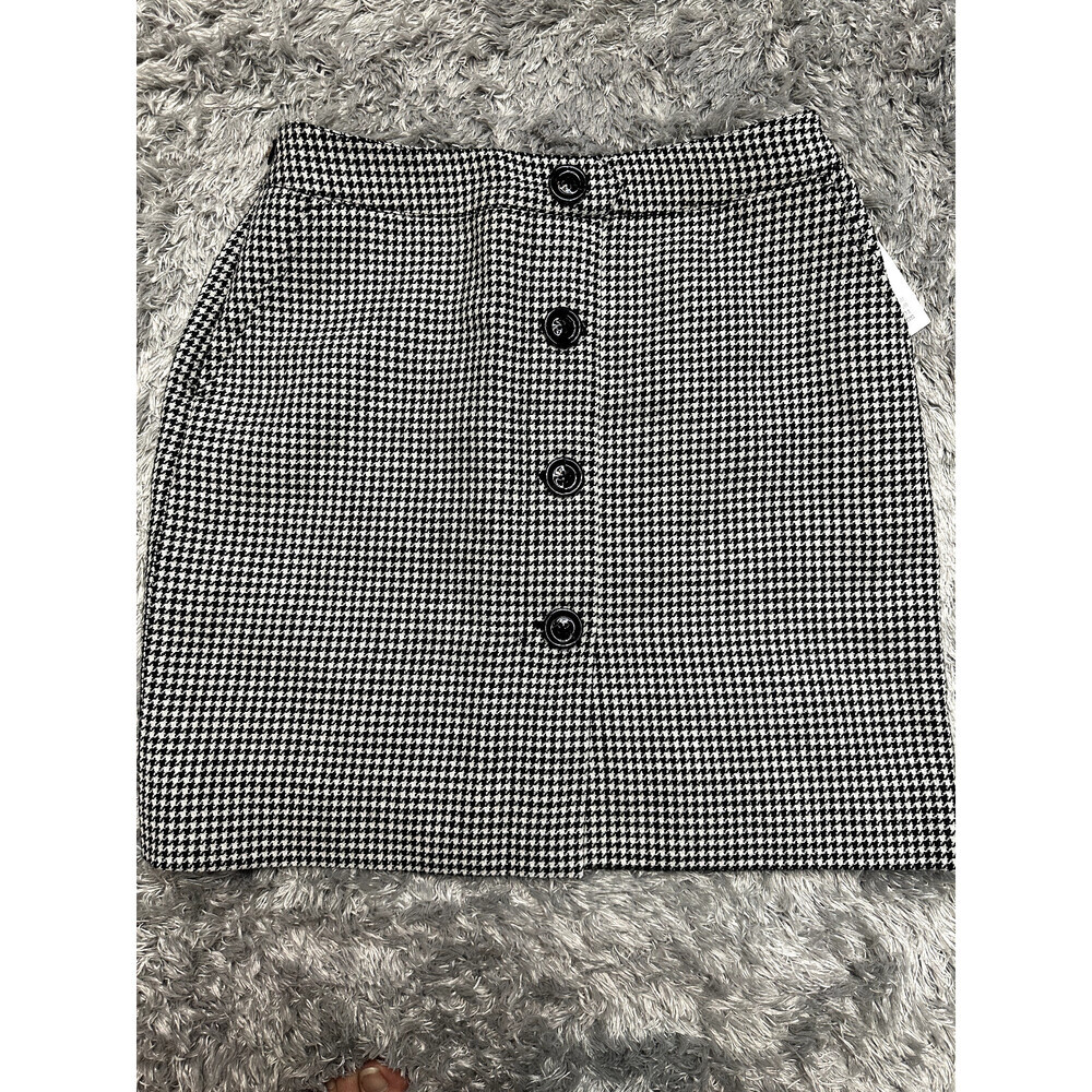 SUISTUDIO Women's Front Button Wool and linen Skirt Size 36 4-6 Small $150